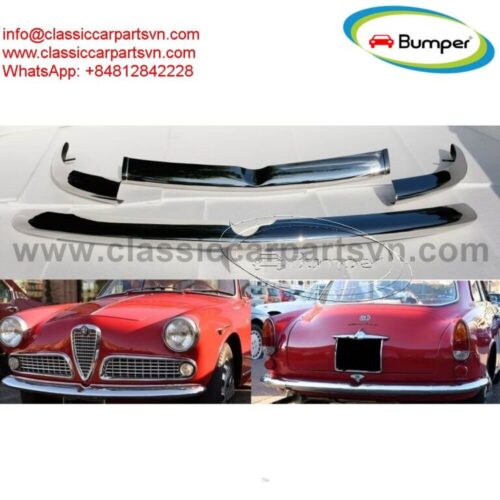 Alfa Romeo Giulietta Sprint Serie 750 and 101 bumpers 1 Alfa Romeo Giulietta Sprint Serie 750 and 101 bumpers 1