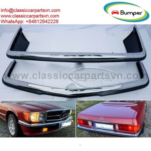 Mercedes R107 C107 W107 EU Bumpers 1 Mercedes R107 C107 W107 EU Bumpers 1